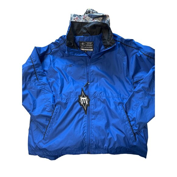 Easton Apparel Other - Easton Apparel Blue Windbreaker Jacket Mens M Lightweight Athletic Outerwear